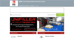 Desktop Screenshot of foodprocessingbuyersguide.com